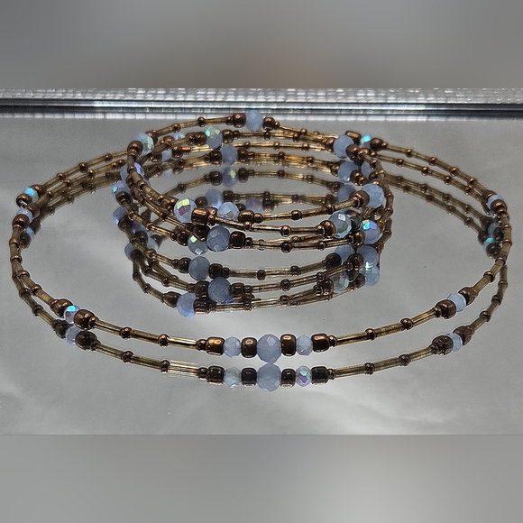 Elegant Beaded Bracelet Set - Picture 1 of 11